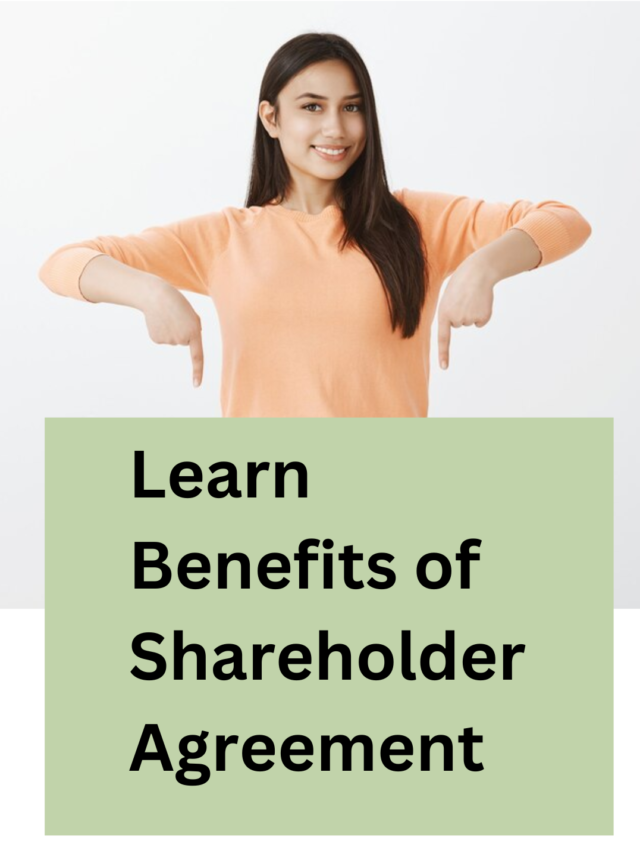 learn benefits of shareholder agreement