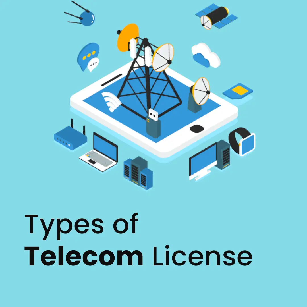 Types of telecom license
