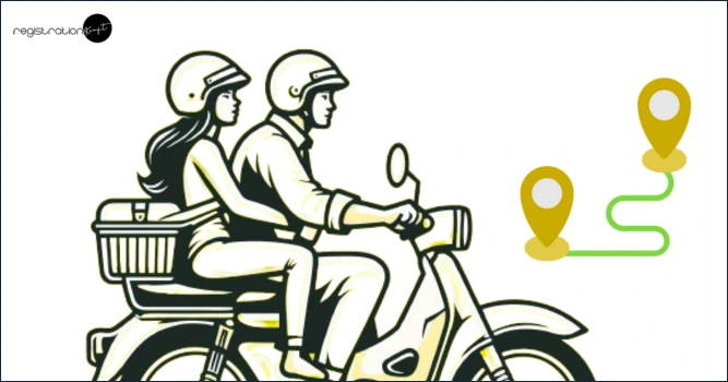 bike taxi riding