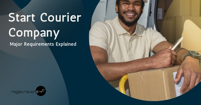 learn how to start courier company in india