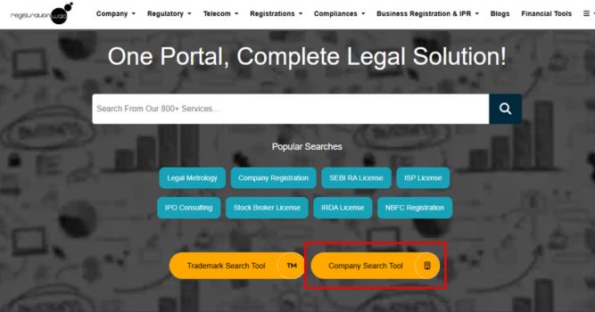Registrationwala Homepage