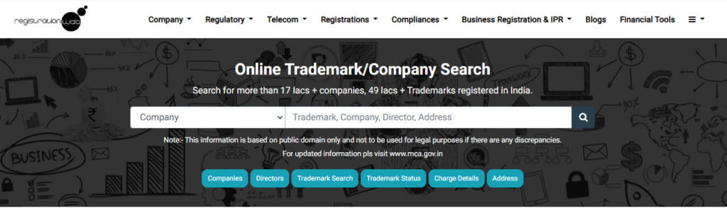 online company search tool